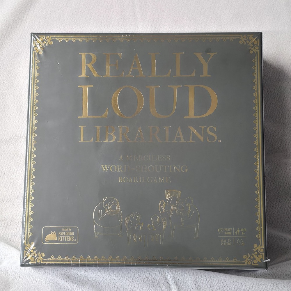 Really Loud Librarians A Merciless‎ Word-Shouting Game New Sealed
